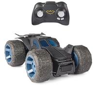 DC Comics, Batman, Stunt Force Batmobile, Voiture radiocommandée d'intérieur, Compatible avec Figurine articulée, Turbo Boost et Cascades délirantes, Jouets de Super-héros à Collectionner