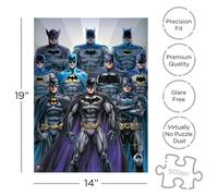 Dc Comics Batman Suits Puzzle 500 pièces Aquarius Ent