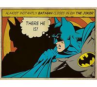 DC Comics (Batman - There He is! 60 x 80 cm Toile Imprimée