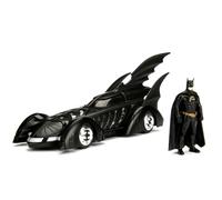Jada Voiture miniature Batmobile Batman Forever 1995 – Métal 1/24 avec figurine