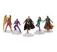 DC Comics, Black Adam Justice Society Set 5-Pack, 2-Inch Action Figures with Sta