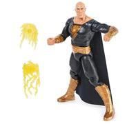 dc comics | Black Adam | Personnage de Black Adam Deluxe Directement du Film en échelle 30 cm avec lumières, Sons et Poing explosif, Jouets de Collection pour Enfants à partir de 3 Ans