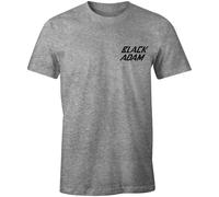 DC COMICS Black Adam « Poster » T-Shirt Homme MEBLADMTS008, Gris Chiné, Taille S