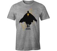 DC COMICS Black Adam « Poster » T-Shirt Homme MEBLADMTS009, Gris Chiné, Taille S
