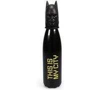 Home Media Box - Bouteille en métal Batman (DC Comics) - Couvercle 3D - 500 ml