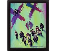 DC Comics Cadre 3D Lenticulaire 28,7 x 23,5 cm - Suicide Squad