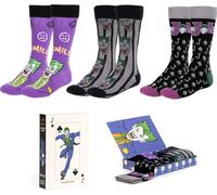DC Comics Chaussettes 3er-Pack Joker 38-45