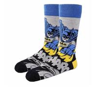 CERDÁ LIFE'S LITTLE MOMENTS Calcetines Algodón Mujer Licencia Oficial Chaussettes en Coton pour Femme de Batman - Licence Officielle DC Comics, Multicolore, 36-38