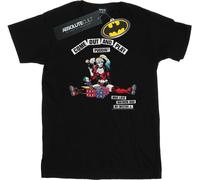 DC Comics - "Come Out And Play" T-shirt pour fille BI9659 (140-146) (Noir)