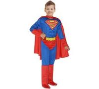 DC Comics costume Superman garçons bleu/rouge Blauw G