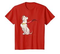 DC Comics DC League of Super-Pets Krypto Cape Camiseta T-Shirt, Enfant, Rouge, 2 Ans