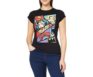 DC Comics DC Originals - Heroine Pop Art T-Shirt Femme