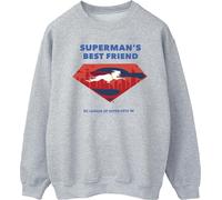 DC Comics - "DCs DC League Of Super-Pets Best Friend" Sweatshirt für Herren BI21725 (L) (Grau)