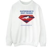 DC Comics - "DCs DC League Of Super-Pets Best Friend" Sweatshirt für Herren BI21725 (M) (Weiß)