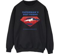 DC Comics - "DCs DC League Of Super-Pets Best Friend" Sweatshirt für Herren BI21725 (XL) (Schwarz)