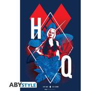 ABYSTYLE - DC COMICS - Poster la fabuleuse Harley Quinn roulé filmé (91.5x61cm)