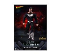 Dc Comics - Figurine Dynamic Action Heroes 1/9 Superman Black Suit 20 Cm