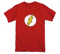 DC Comics - Flash - Logo Rugueux - T-Shirt Adulte