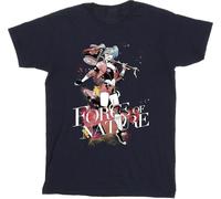 DC Comics - "Forces Of Nature" T-shirt pour homme BI22123 (4XL) (Bleu marine)