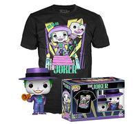 DC Comics Funko Pop! & Tee Box Batman 89 Joker avec Haut-Parleur Taille M