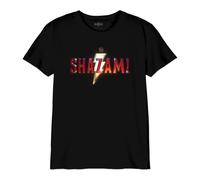 DC Comics Garçon Boshazmts002 T-Shirt, Noir, 12 Ans EU
