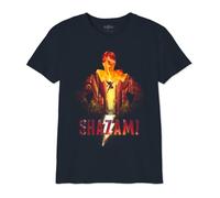 DC Comics Garçon Boshazmts005 T-Shirt, Navy, 12 Ans EU
