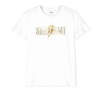DC Comics Garçon Boshazmts006 T-Shirt, Blanc, 14 Ans EU