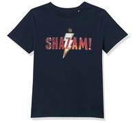 DC Comics Garçon Boshazots002 T-Shirt, Navy, 14 Ans EU