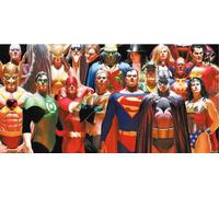 SD Toys – Poster en verre de justice – Inscription « League Glass » – Multicolore