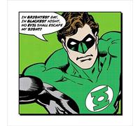 DC Comics Green Lantern (Brightest Day) 40 x 40 cm Toile Imprimée