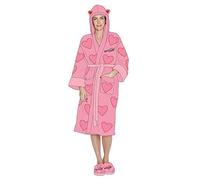 DC Comics 92991 Peignoir de Bain, Rose, Taille Unique Unisexe