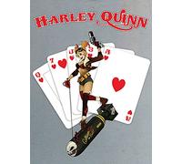 DC Comics - Harley Quinn (Cards) 60 x 80 cm Toile Imprimée