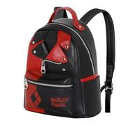 DC Comics Harley Quinn Jacket-Sac à Dos Heady, Noir, 24,5 x 29 cm, Capacité 8 L