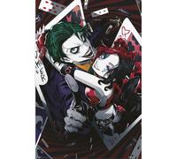 DC Comics - Harley Quinn & Joker Anime - Film Poster Impression - Taille 61x91,5 cm