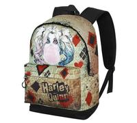 DC Comics Harley Quinn Mad Love-Sac à dos HS FAN, Beige