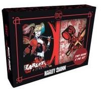 Dc Comics: Harley Quinn Tiny Book And Pin Set