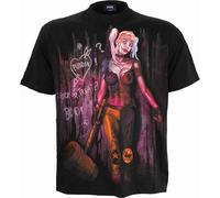 DC Comics - Harley Quinn - Trick Or Treat - Front Print T-Shirt Black 4XL Black