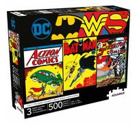 Dc Comics Heroes Ensemble De 3 500 Pièce Jigsaw Puzzles 480mm x 350mm (NM)