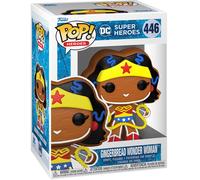 Funko Pop! Heroes: DC Holiday - Wonder Woman - WW - Gingerbread - DC Comics- Figurine en Vinyle à Collectionner - Idée de Cadeau - Produits Officiels - Jouets pour Les Enfants et Adultes