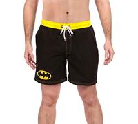 DC Comics Homme Batman Shorts de Bain Noir Large