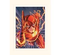 DC Comics Image + Passe-Partout 30 x 40 cm - Flash