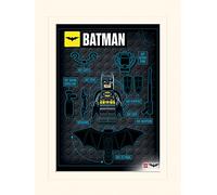 DC Comics Image + Passe-Partout 30 x 40 cm - Lego Batman