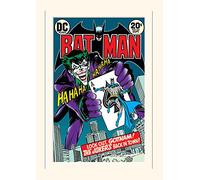DC Comics Image + passe-partout 30 x 40cm - Batman et le Joker