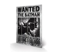 DC COMICS - Impression sur bois 20x29.5 - Batman Arkham Origins Recherché