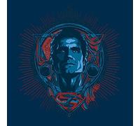 DC Comics Impression sur Toile Batman V Superman « Profil Superman », Multicolore, 40 x 40 cm