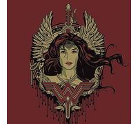 DC Comics Impression sur Toile Batman V Superman « Wonder Woman Profile », Multicolore, 40 x 40 cm