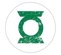 DC Comics Justice League Green Lantern Logo Autocollant Sticker