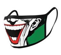 Pyramid International Masque visage DC Comics Joker Triple couche coton Lot 2