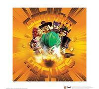 DC Comics Lego® Batman (Gotham Rogues) 40 x 40 cm Toile Imprimée