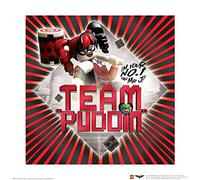 DC Comics Lego® Batman (Team Puddin) 40 x 40 cm Toile Imprimée